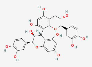 Two-dimensional chemical structure of Procyanidin B3
