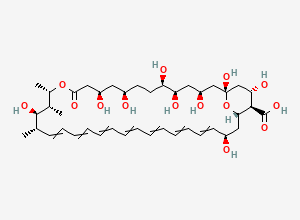 Two-dimensional chemical structure of Amphoteronolide B / Amphotericin B Aglycon, CAS 106799-07-9
