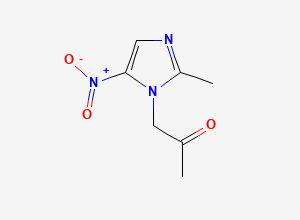Two-dimensional chemical structure of Ornidazole Related Compound 2, CAS 31876-69-4
