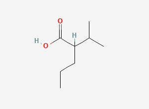 Two-dimensional chemical structure of Valproic Acid Related Compound B, CAS 62391-99-5