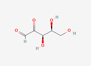 Two-dimensional chemical structure of L-Xylosone, CAS 3445-23-6