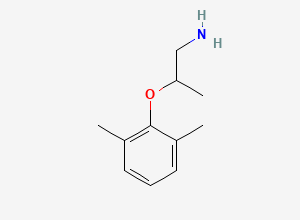 Two-dimensional chemical structure of Mexiletine EP Impurity D, CAS 26583-71-1