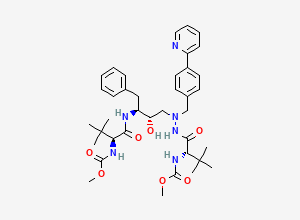 Two-dimensional chemical structure of Atazanavir