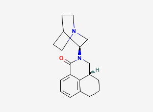 Two-dimensional chemical structure of Palonosetron EP Impurity E (Free Base)
