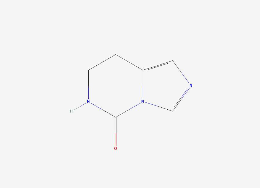 Two-dimensional chemical structure of 5H,6H,7H,8H-imidazo(1,5-c)pyrimidin-5-one