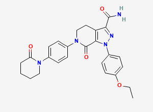 Two-dimensional chemical structure of PU8H8J9L92, CAS 1928718-22-2