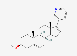 Two-dimensional chemical structure of Abiraterone Impurity 54