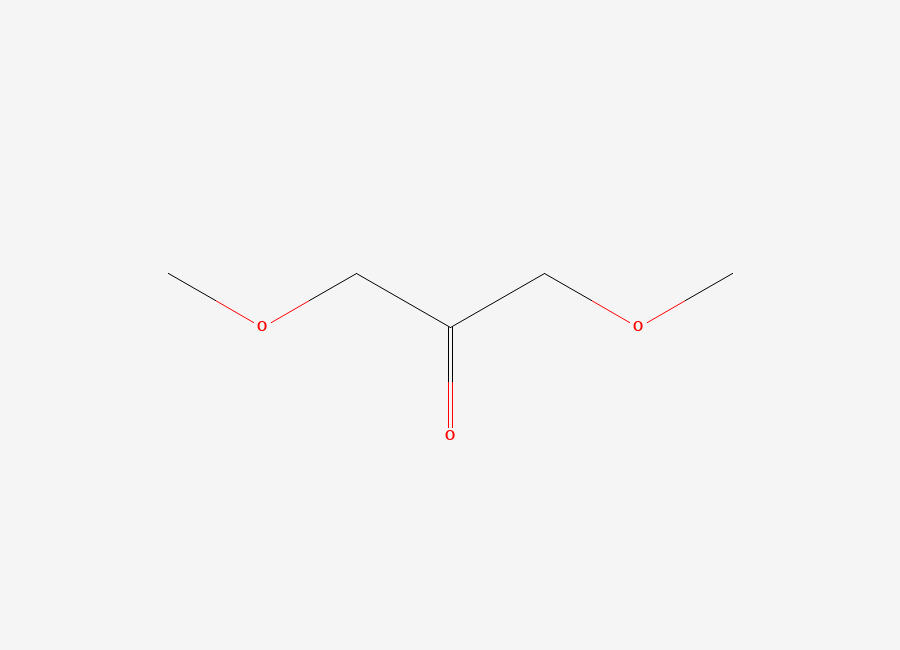 Two-dimensional chemical structure of 1,3-Dimethoxyacetone