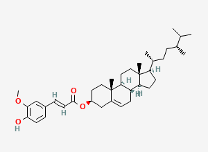 Two-dimensional chemical structure of Campesteryl Ferulate