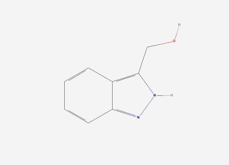 Two-dimensional chemical structure of 1H-Indazol-3-ylmethanol