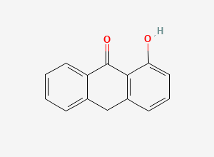 Two-dimensional chemical structure of Dithranol EP Impurity D (Free Base), CAS 1715-81-7