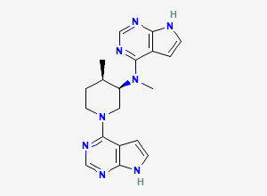 Two-dimensional chemical structure of Unii-7GG8V8npd3