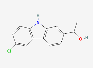 Two-dimensional chemical structure of Carprofen EP Impurity C, CAS 92841-21-9