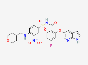 Two-dimensional chemical structure of Venetoclax Impurity G, CAS 2573767-90-3