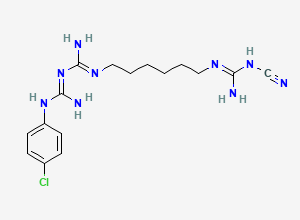 Two-dimensional chemical structure of Chlorhexidine EP Impurity A, CAS 152504-08-0