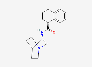 Two-dimensional chemical structure of Palonosetron EP Impurity C