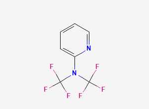 Two-dimensional chemical structure of Pregna-5,16-diene-7,20-dione, 3B-hydroxy-, acetate, CAS 2517968-74-8