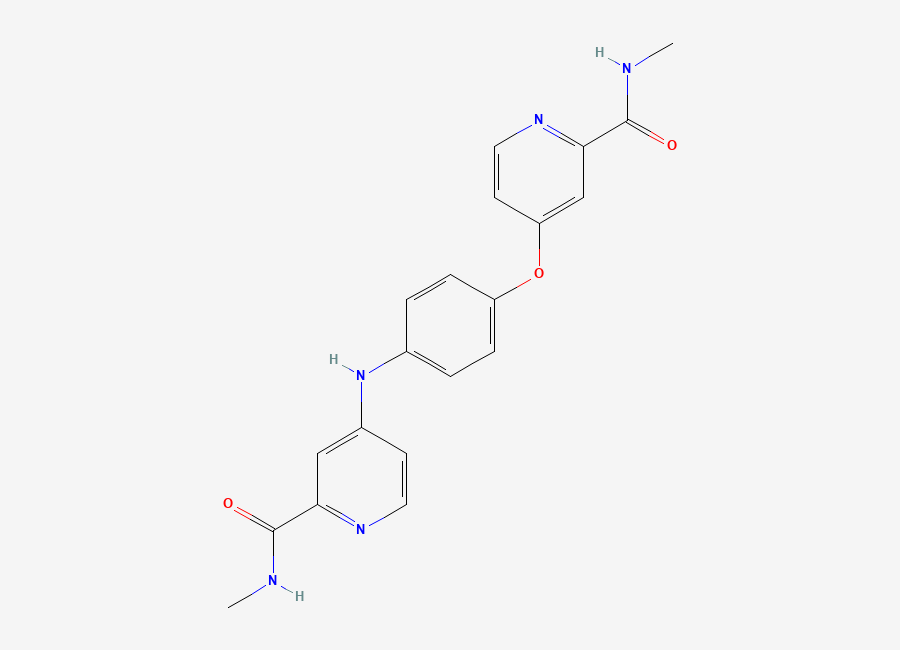 Two-dimensional chemical structure of Sorafenib Related Compound 11, CAS 2004659-83-8