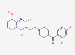 Two-dimensional chemical structure of Paliperidone Impurity I