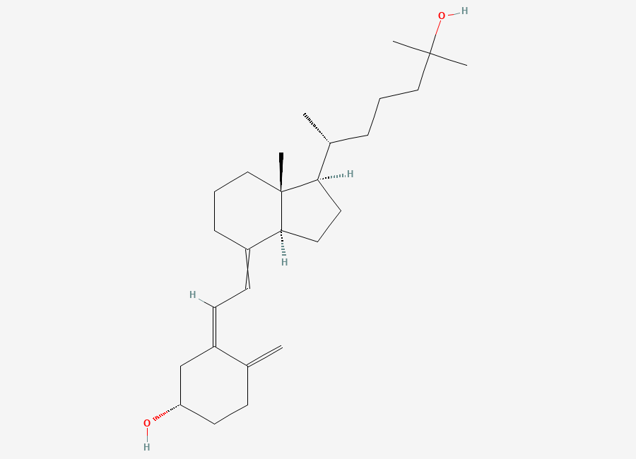 Two-dimensional chemical structure of Calcifediol