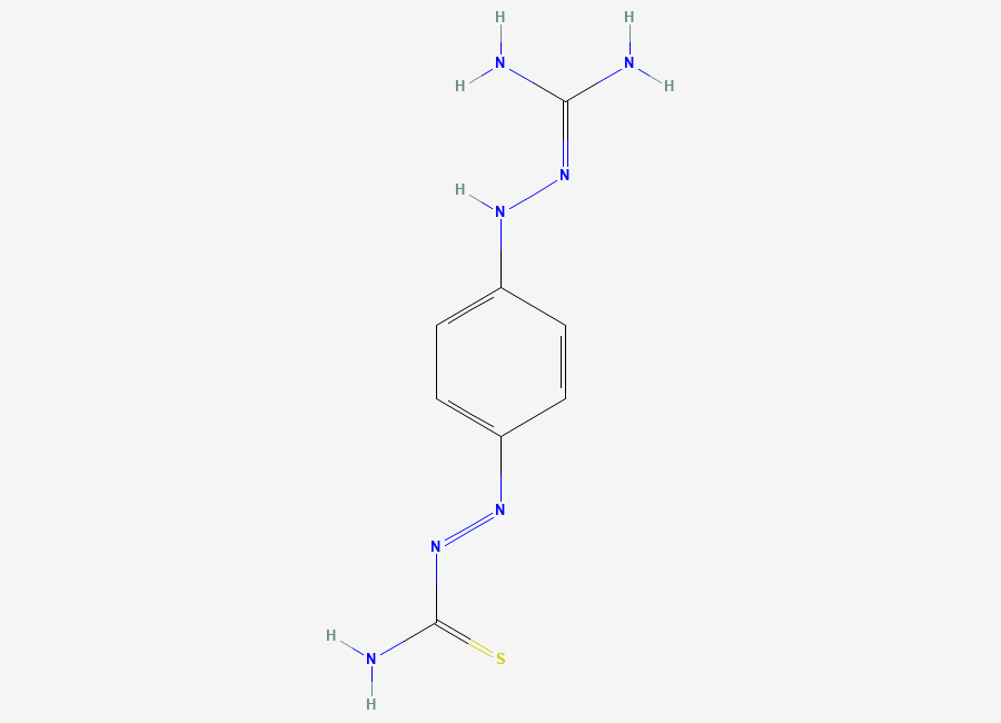 Two-dimensional chemical structure of Ambazone