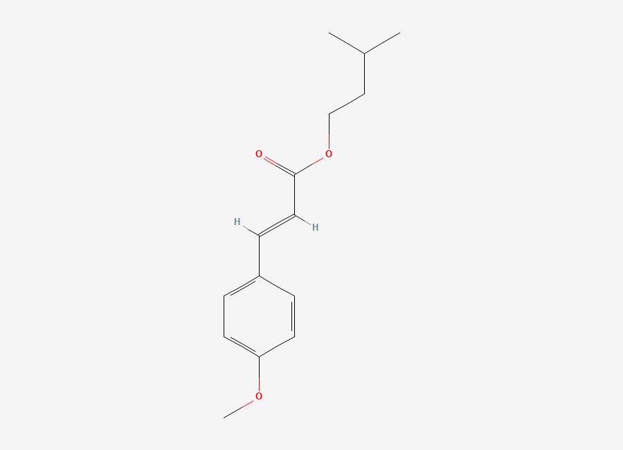Two-dimensional chemical structure of Amiloxate