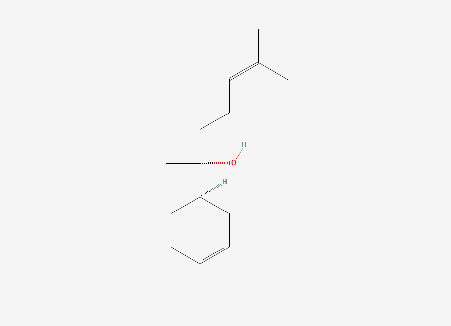 Two-dimensional chemical structure of Bisabolol