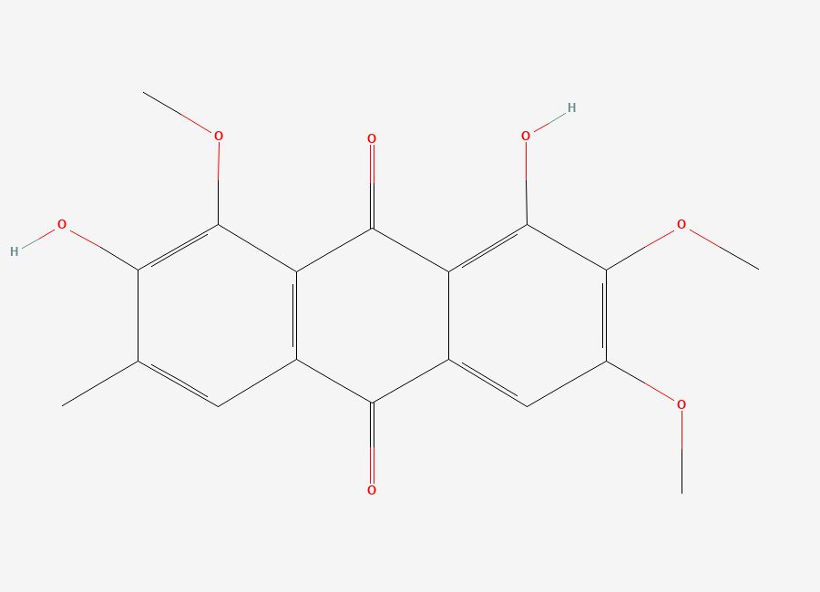 Two-dimensional chemical structure of Obtusin