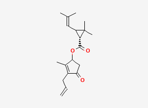 Two-dimensional chemical structure of D-Allethrin, CAS 231937-89-6