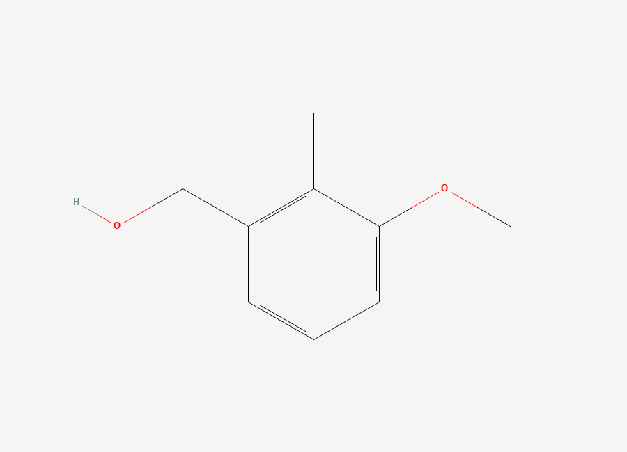Two-dimensional chemical structure of (3-Methoxy-2-methylphenyl)methanol