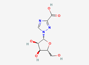 Two-dimensional chemical structure of Ribavirin EP Impurity A /Ribavirin Related Compound A, CAS 39925-19-4