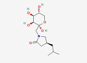 Two-dimensional chemical structure of Unii-FK6BE2M39U