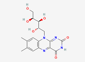 Two-dimensional chemical structure of Lyxoflavine