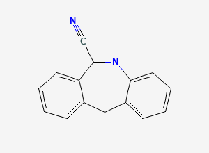 Two-dimensional chemical structure of EpistineImpurity12, CAS 80012-69-7