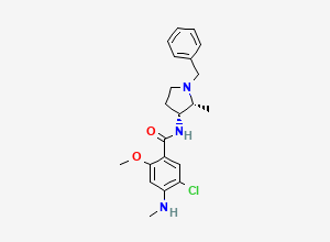 Two-dimensional chemical structure of Nemonapride