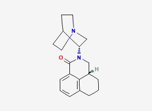 Two-dimensional chemical structure of Palonosetron EP Impurity F (Free Base)