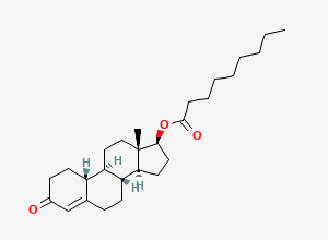 Two-dimensional chemical structure of Nandrolone Decanoate EP Impurity L, CAS 52230-64-5