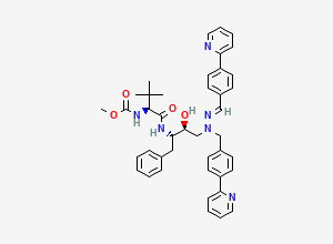 Two-dimensional chemical structure of Atazanavir EP Impurity I
