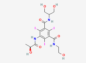 Two-dimensional chemical structure of Iopamidol impurity J