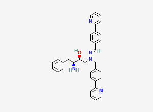 Two-dimensional chemical structure of Atazanavir EP Impurity D