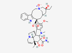 Two-dimensional chemical structure of Vindesine EP Impurity A