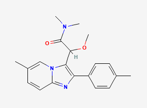 Two-dimensional chemical structure of U4NC997Egg
