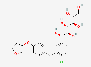 Two-dimensional chemical structure of L6DLZ2C9T4, CAS 2452301-18-5
