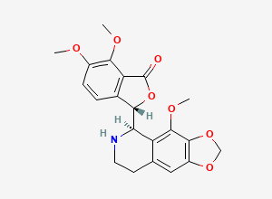 Two-dimensional chemical structure of Norgnoscopine