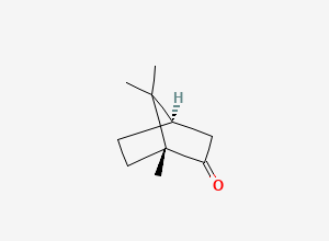 Two-dimensional chemical structure of D-Camphor