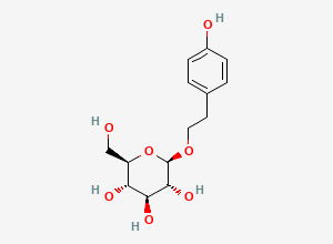 Two-dimensional chemical structure of Salidroside