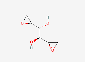 Two-dimensional chemical structure of Dianhydrogalactitol
