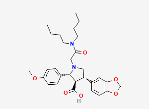 Two-dimensional chemical structure of Atrasentan
