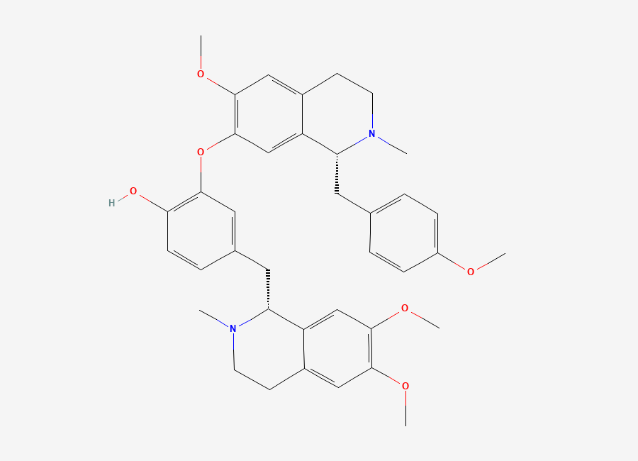 Two-dimensional chemical structure of Neferine