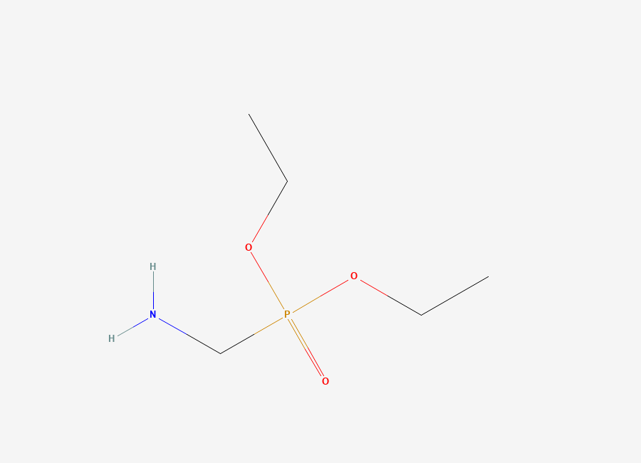 Two-dimensional chemical structure of Diethyl (aminomethyl)phosphonate
